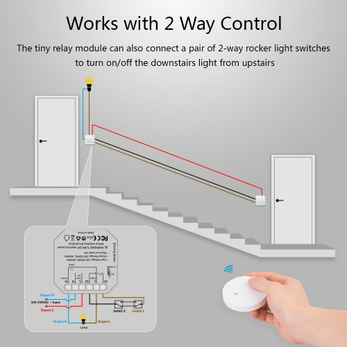 Remote Control Wireless Switch Kinetic Self Powered Wall Light Switch Kit Diy No Battery No Wiring Needed